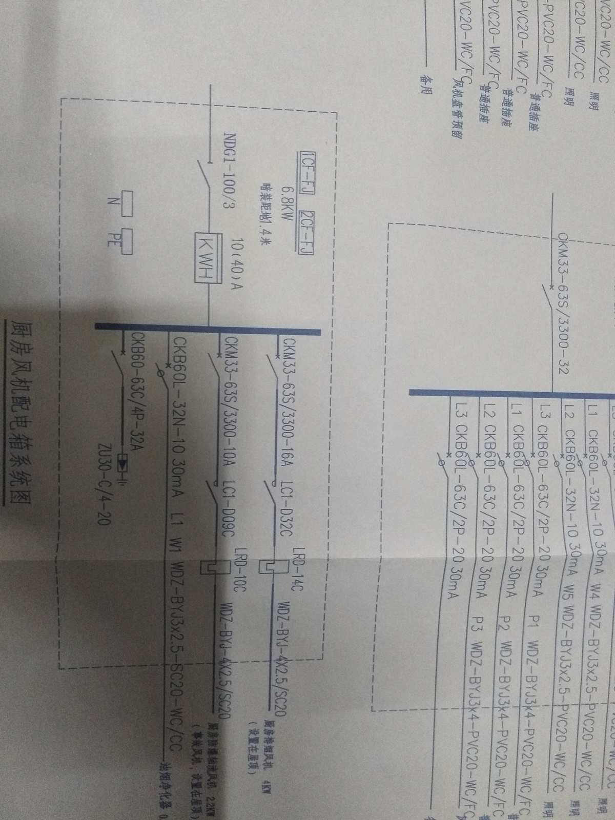 配電箱線路圖-變(配)電所組成、布置及電氣主接線圖和配電箱系統圖的識讀